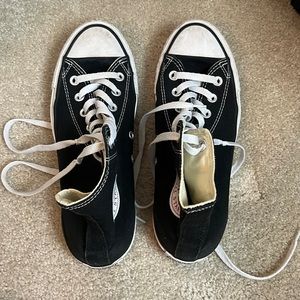 Converse Chuck Taylors, Size: 8.5 W, Color: Black
